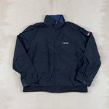 HILFIGER BLACK JACKET - 2X LARGE
