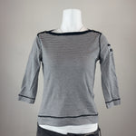 RALPH LAUREN 3/4 TOP - MEDIUM