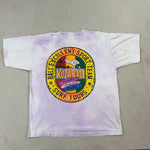 TIE DYE PINK GRAPHIC TEE - LARGE