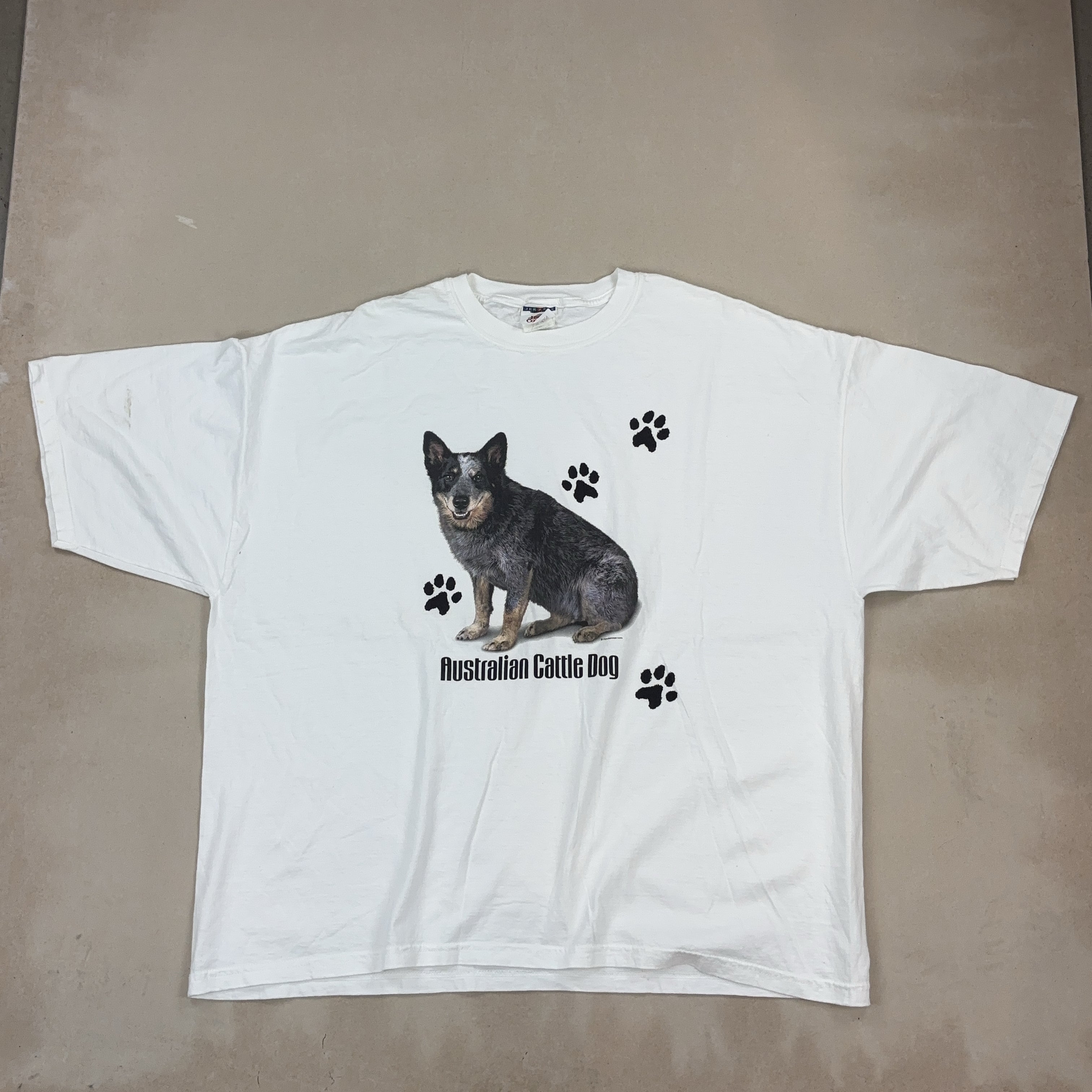 'AUSTRALIAN CATTLE DOG' TEE - 2X LARGE