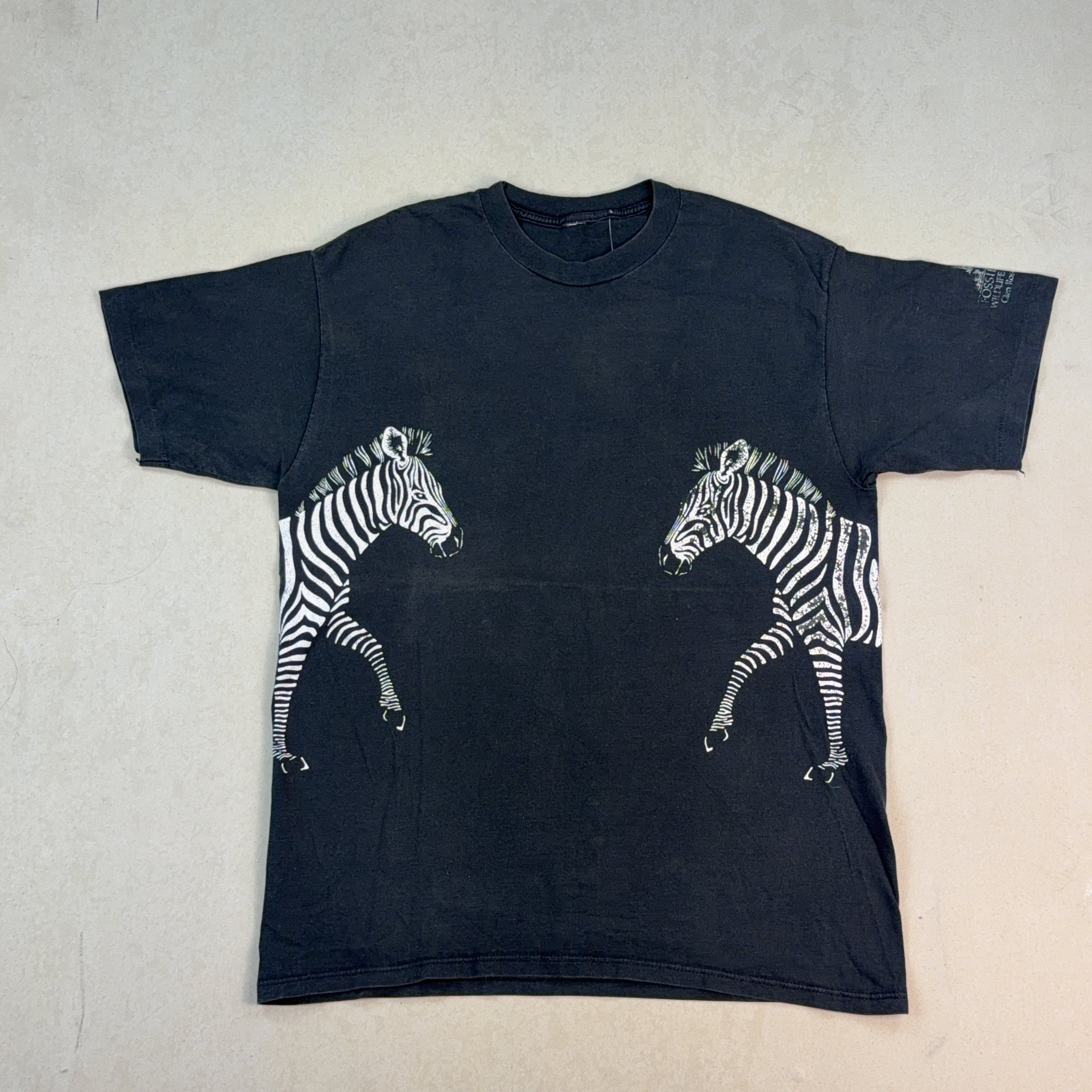 VINTAGE ZEBRA TEE - LARGE
