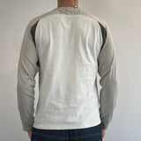 GREY QUIKSILVER LS TSHIRT