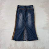 VINTAGE DENIM SKIRT - MEDIUM
