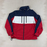 TOMMY HILFIGER PANELLED JACKET - LARGE