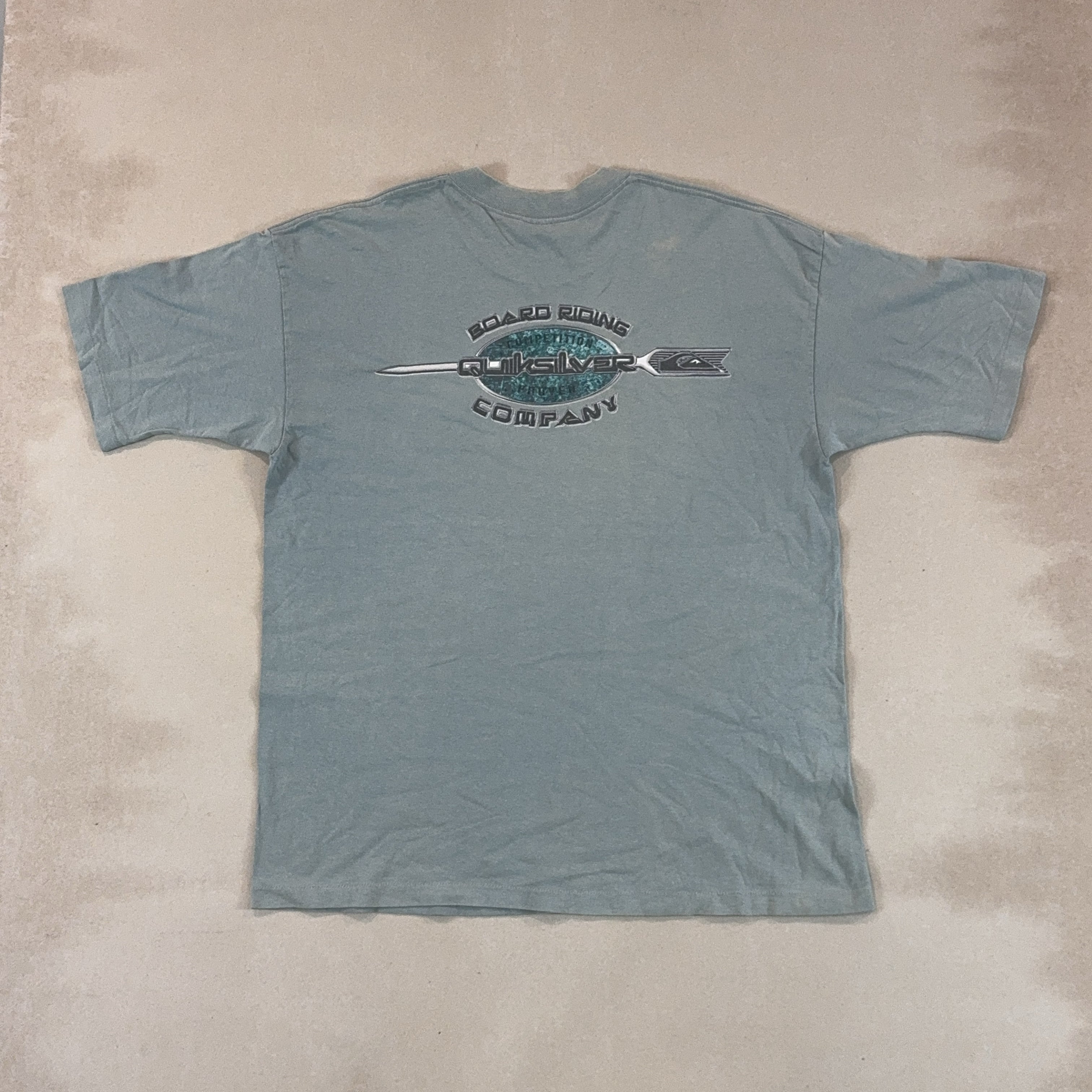 QUIKSILVER BOARDRIDING TEE - X LARGE