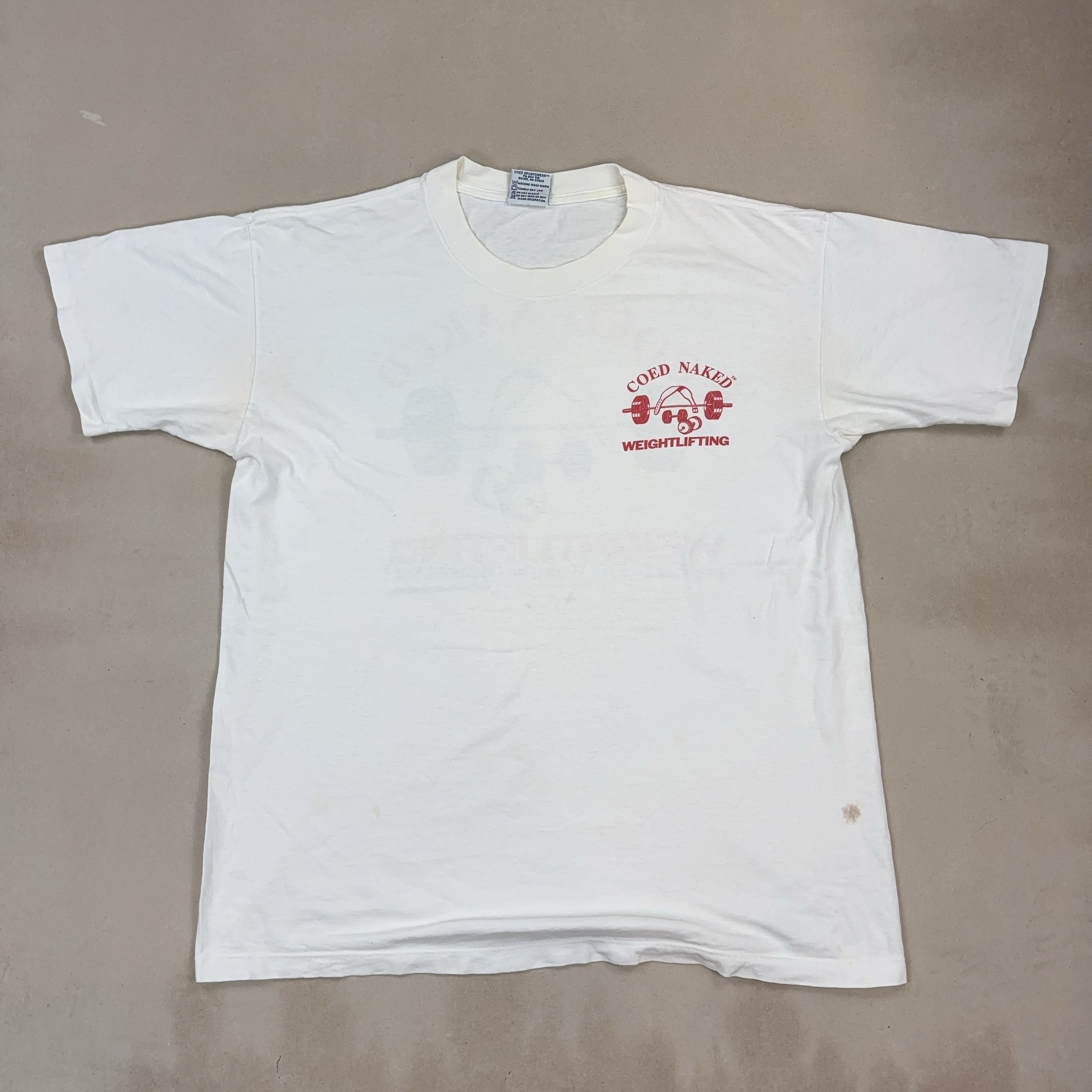 COED SPORTSWEAR GRAPHIC TEE - LARGE