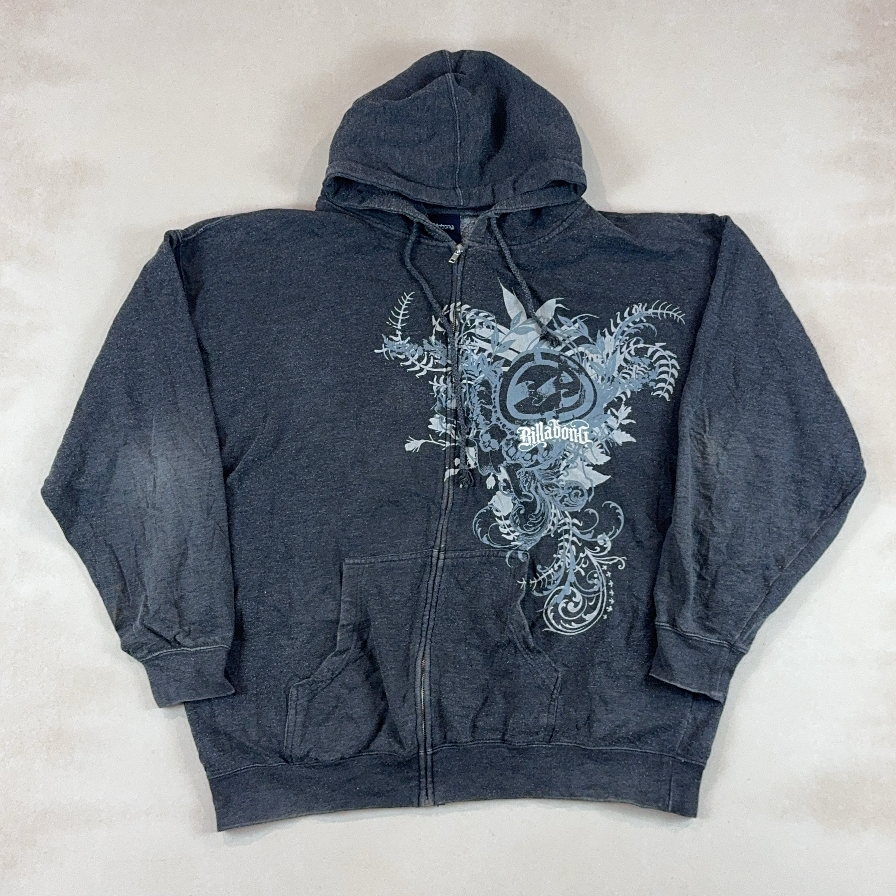 BILLABONG HOODED JACKET - 2X LARGE
