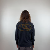 QUIKSILVER LONG SLEEVE - LARGE