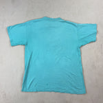 GRAPHIC LIGHT BLUE TEE - LARGE