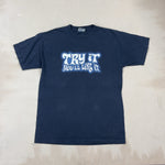 DARK BLUE VINTAGE TEE - MEDIUM