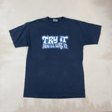 DARK BLUE VINTAGE TEE - MEDIUM