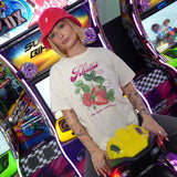 Boyfriend Tee - Strawberry Organics - Cream