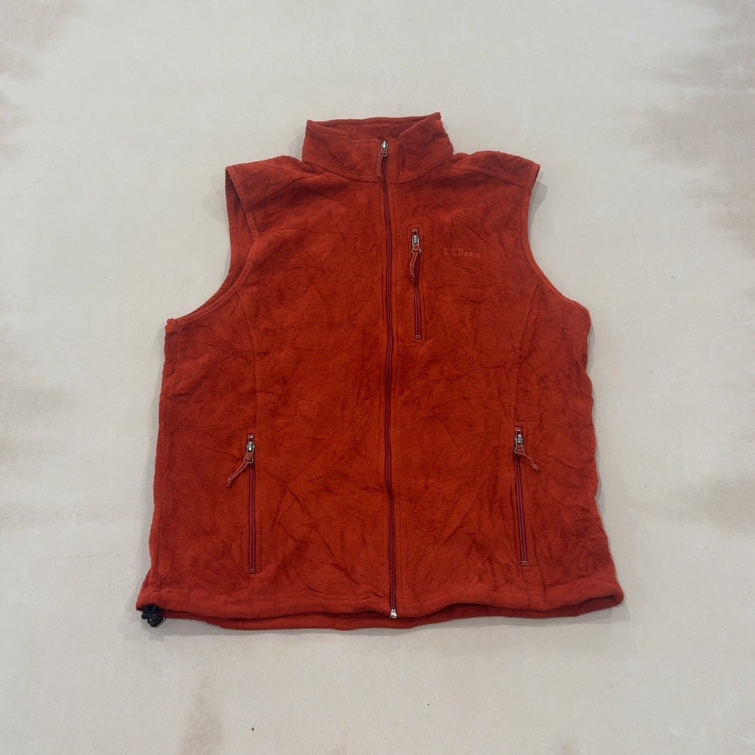 L.L.BEAN RED VEST - MEDIUM