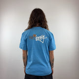 BLUE BILLABONG TEE - MEDIUM