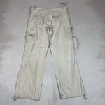 BEIGE CARGO PANTS - LARGE