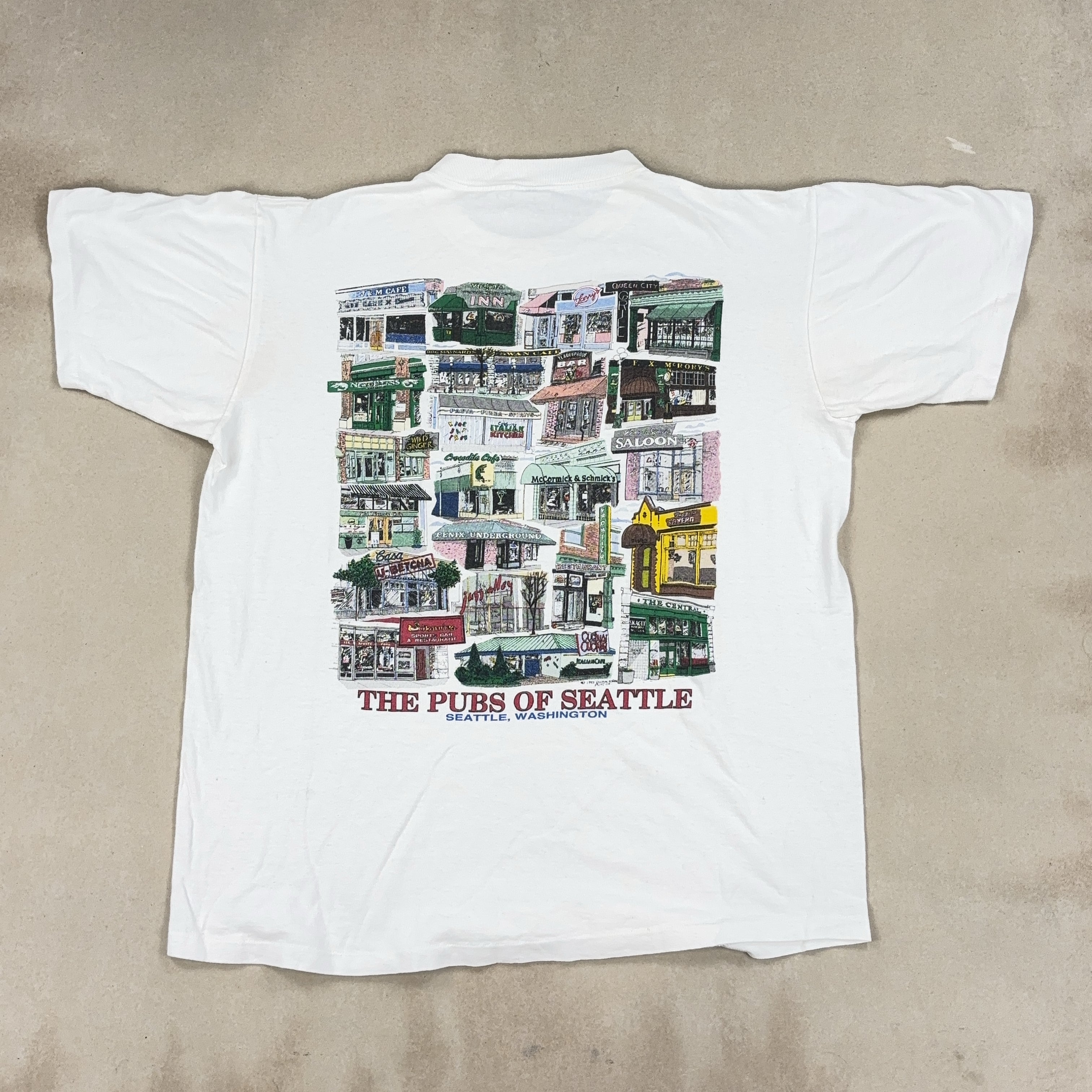 THE PUBS OF SEATTLE TEE - LARGE