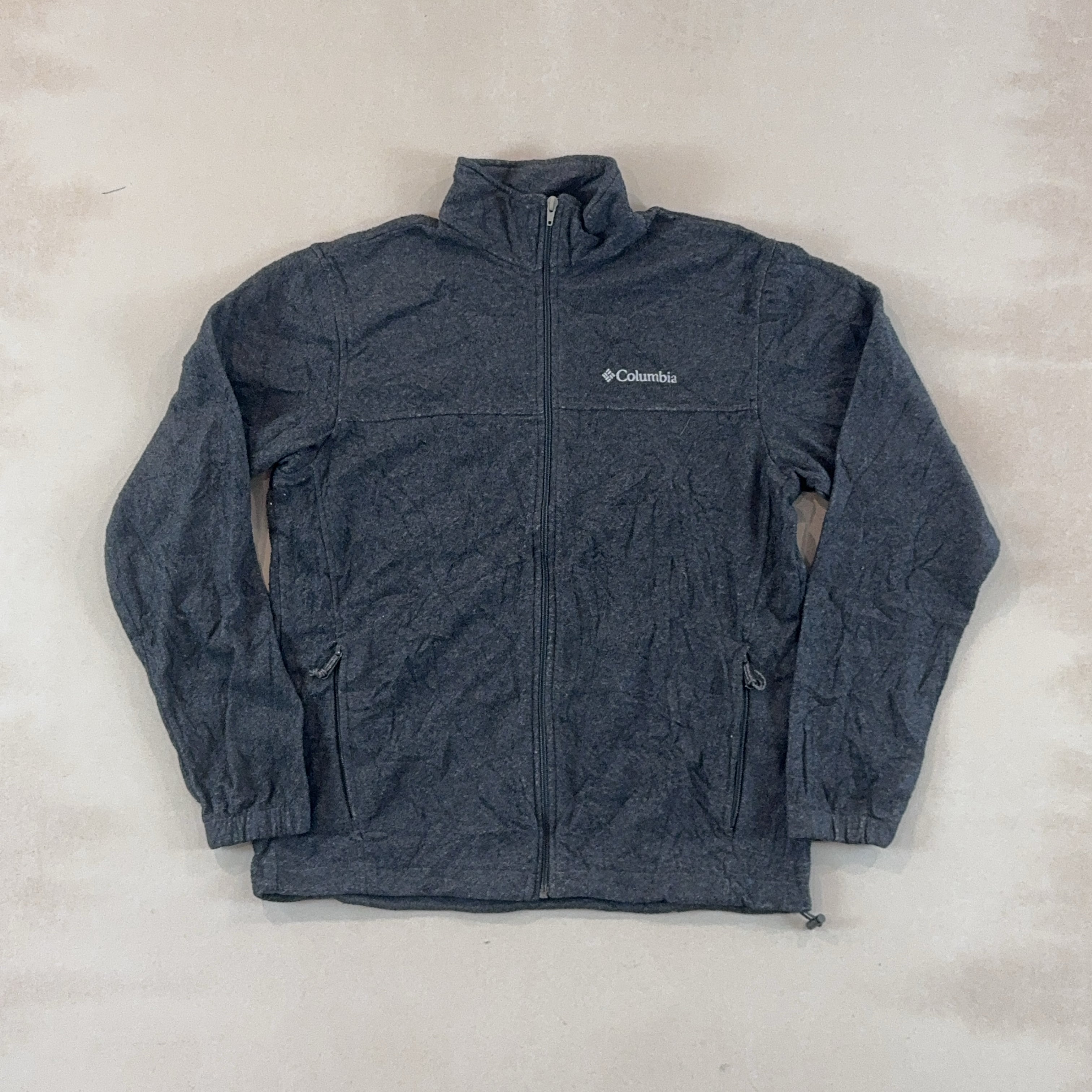COLUMBIA GREY FLEECE - MEDIUM