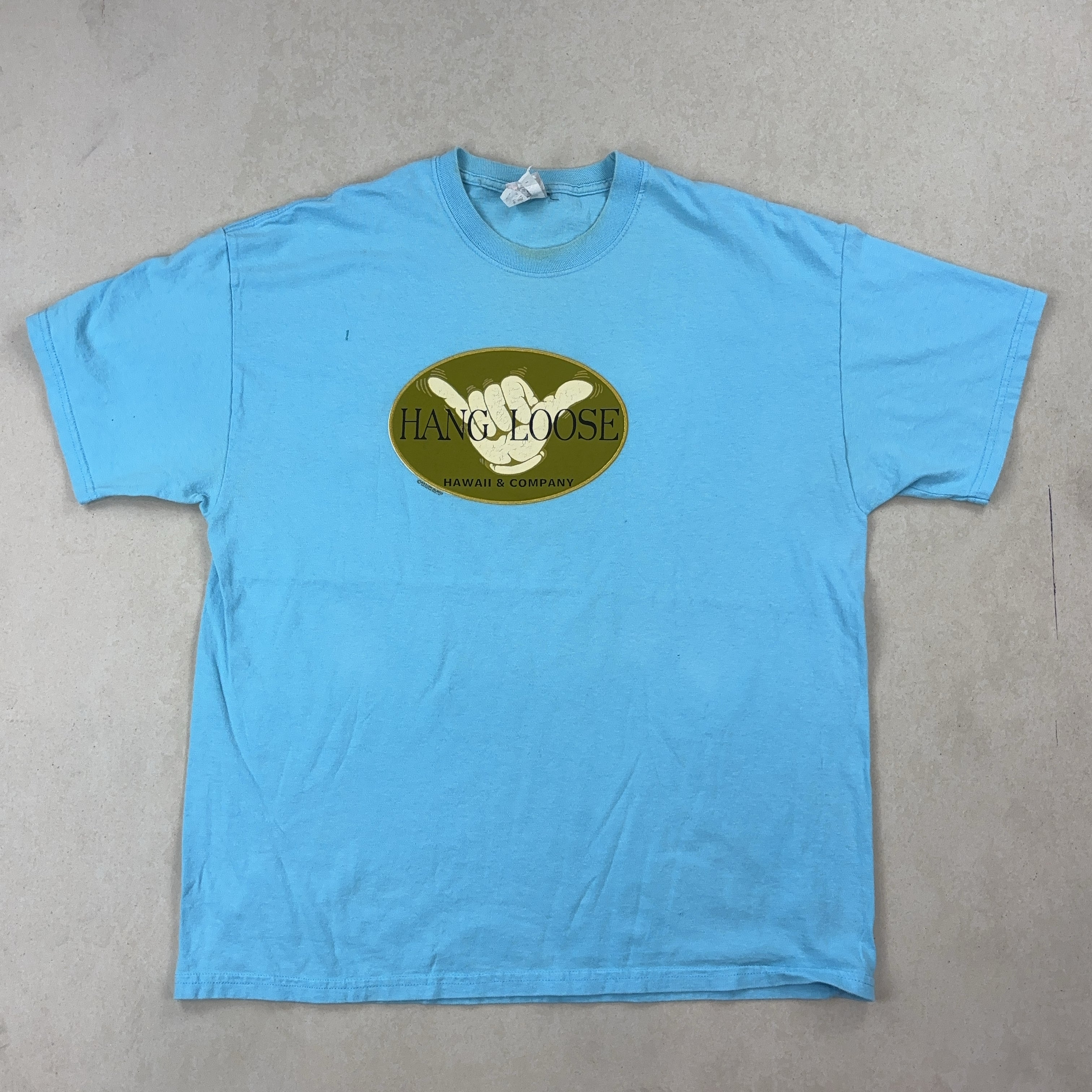 HANG LOOSE HAWAII TEE - X LARGE
