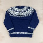VINTAGE BLUE KNIT - LARGE