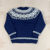 VINTAGE BLUE KNIT - LARGE