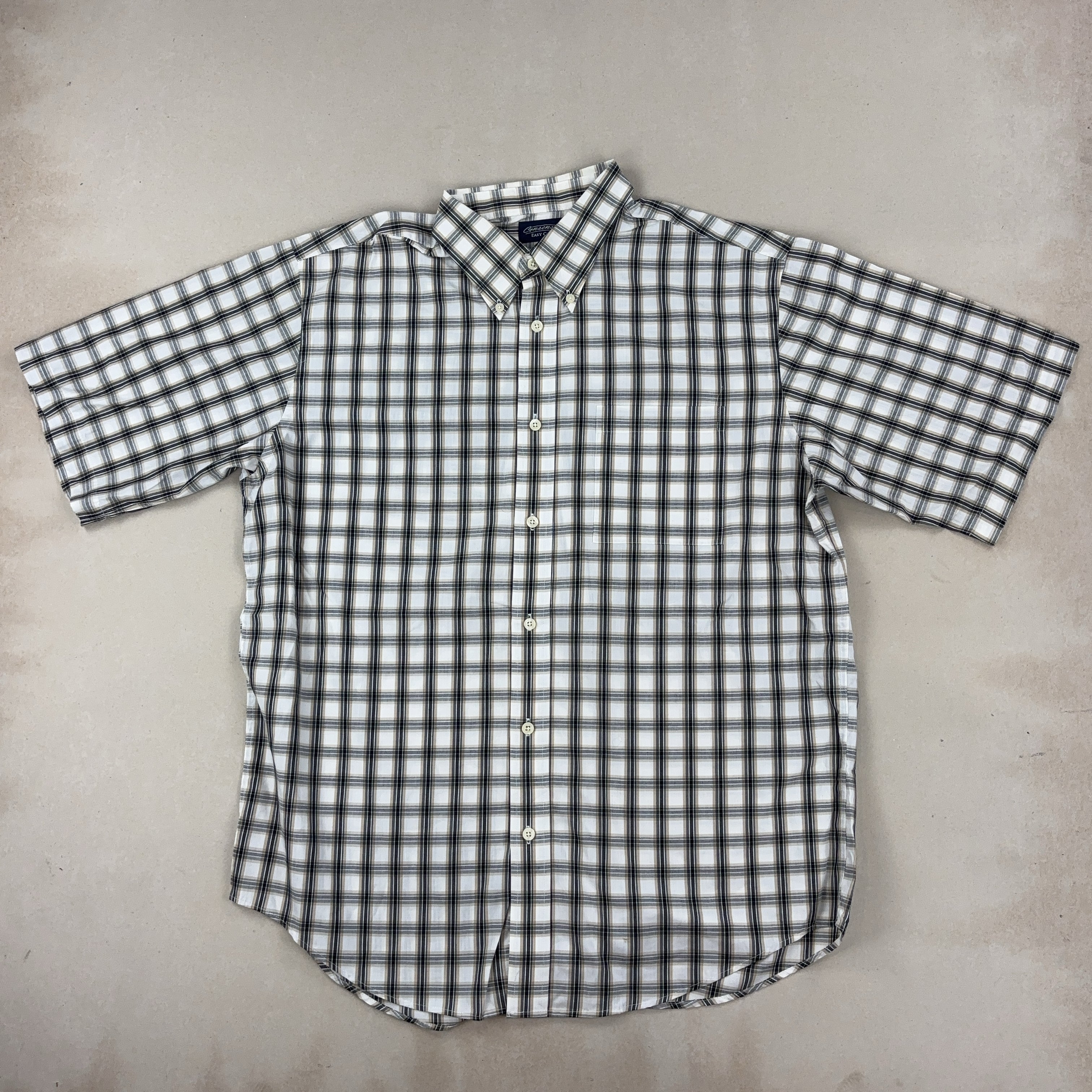 VINTAGE CHECKED SHIRT - LARGE