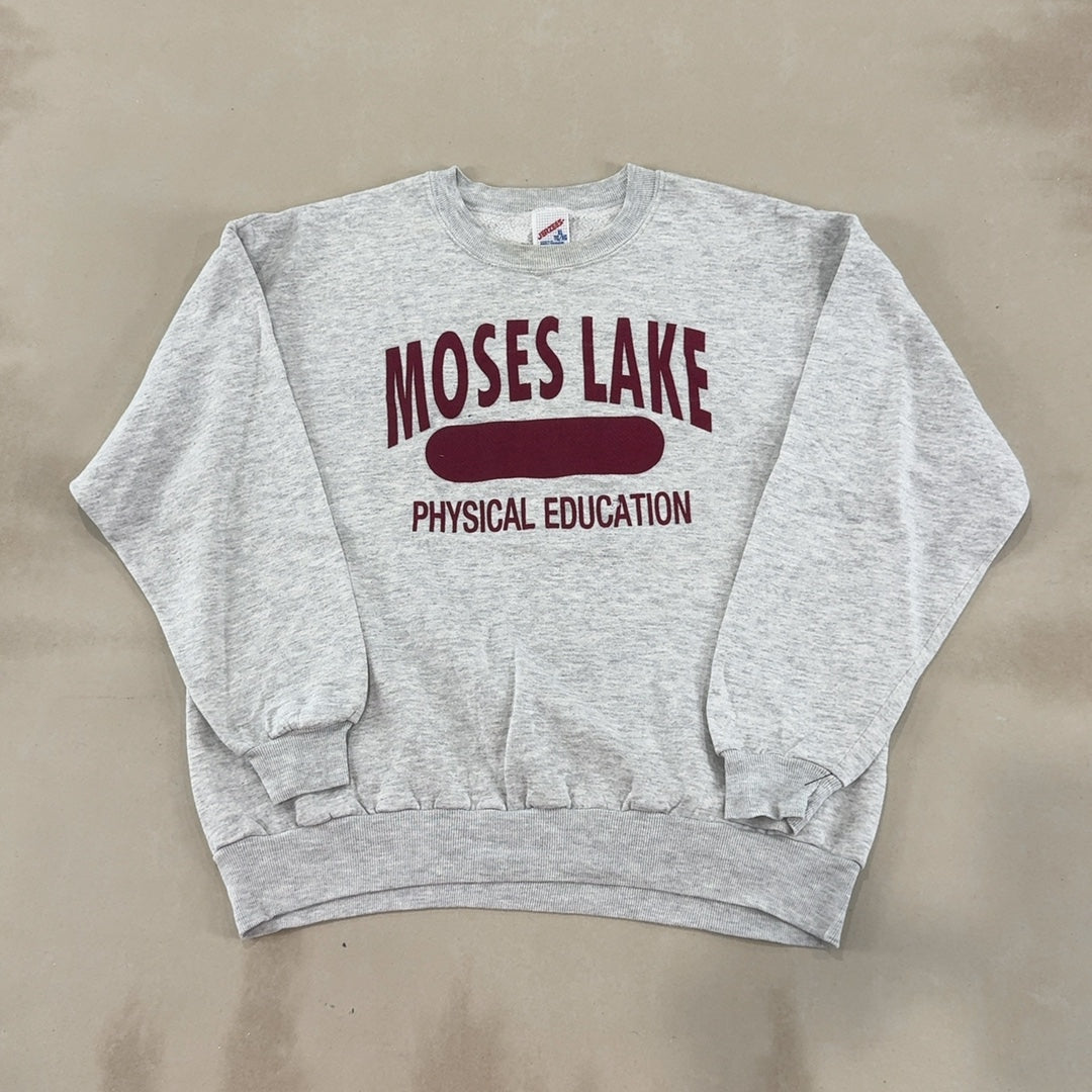 GRAPHIC P.E CREW - X LARGE