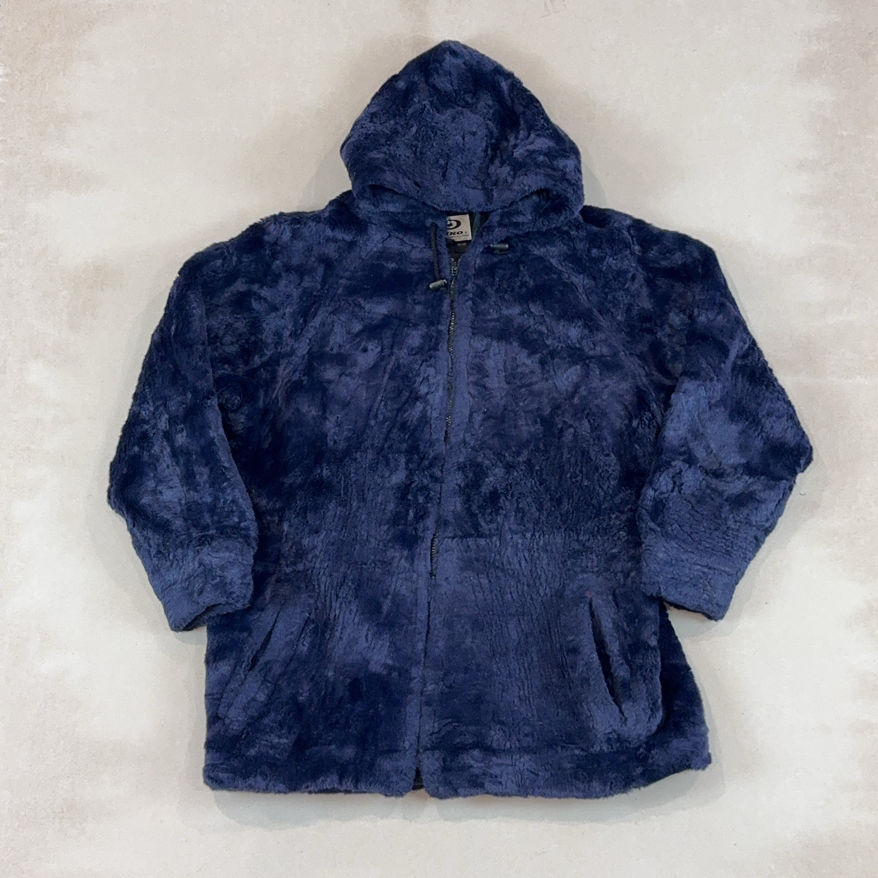 PIKO FUR HOODIE - LARGE