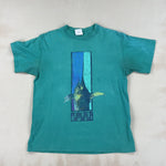 TEAL GRAPHIC TEE - MEDIUM