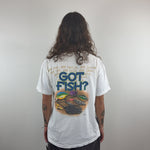 'GOT FISH?' GRAPHIC TEE - MEDIUM