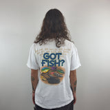 'GOT FISH?' GRAPHIC TEE - MEDIUM