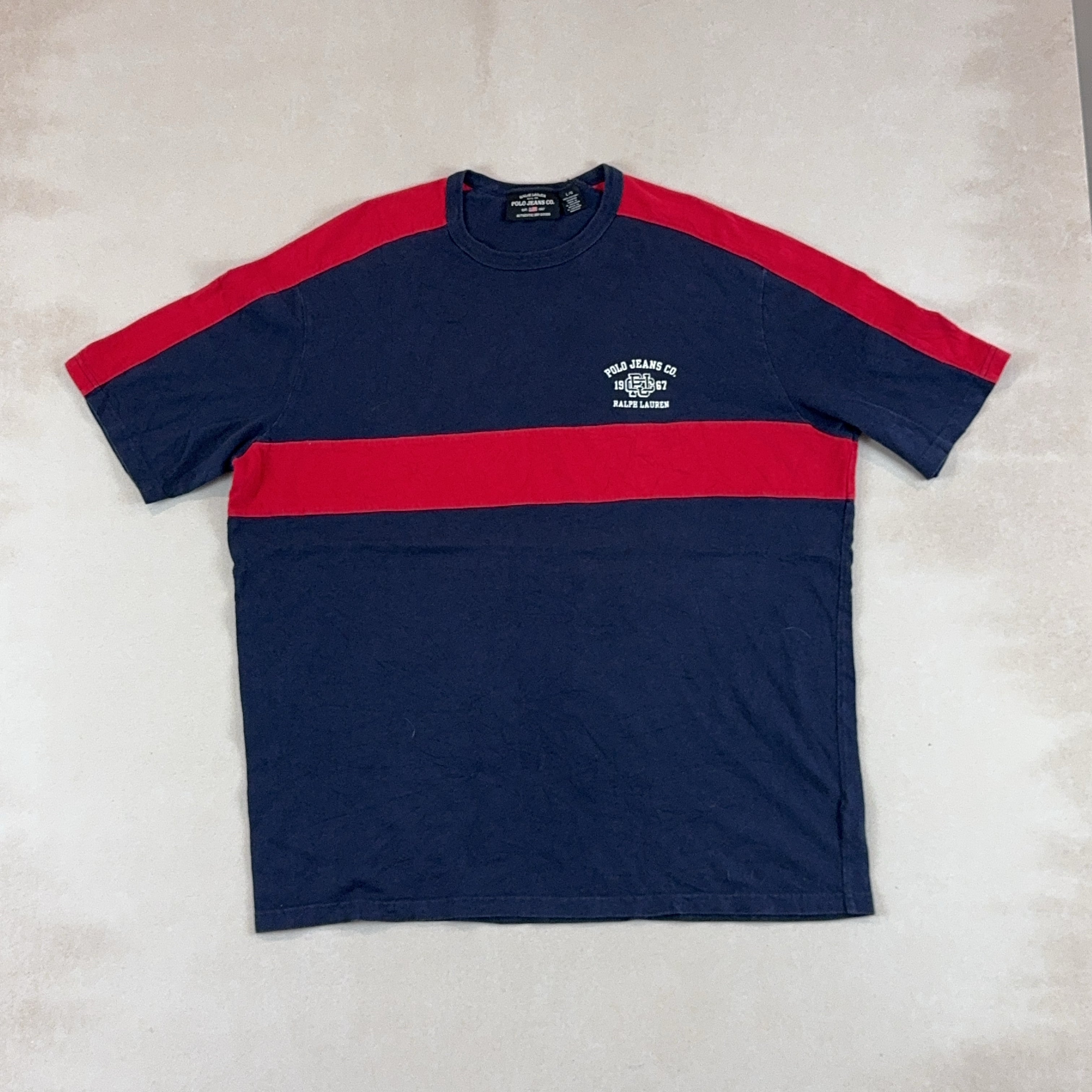 POLO JEANS CO. RALPH LAUREN TEE - X LARGE