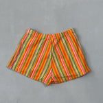 VINTAGE MULTI-COLOURED SHORTS - X SMALL