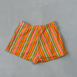 VINTAGE MULTI-COLOURED SHORTS - X SMALL