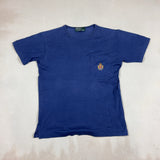 RALPH LAUREN DARK BLUE TEE - SMALL