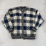 BUTTON UP KNIT - LARGE