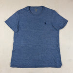RALPH LAUREN BLUE TEE - MEDIUM