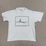 GRAPHIC WHITE TEE - SMALL
