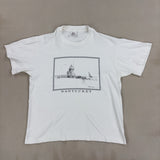 GRAPHIC WHITE TEE - SMALL