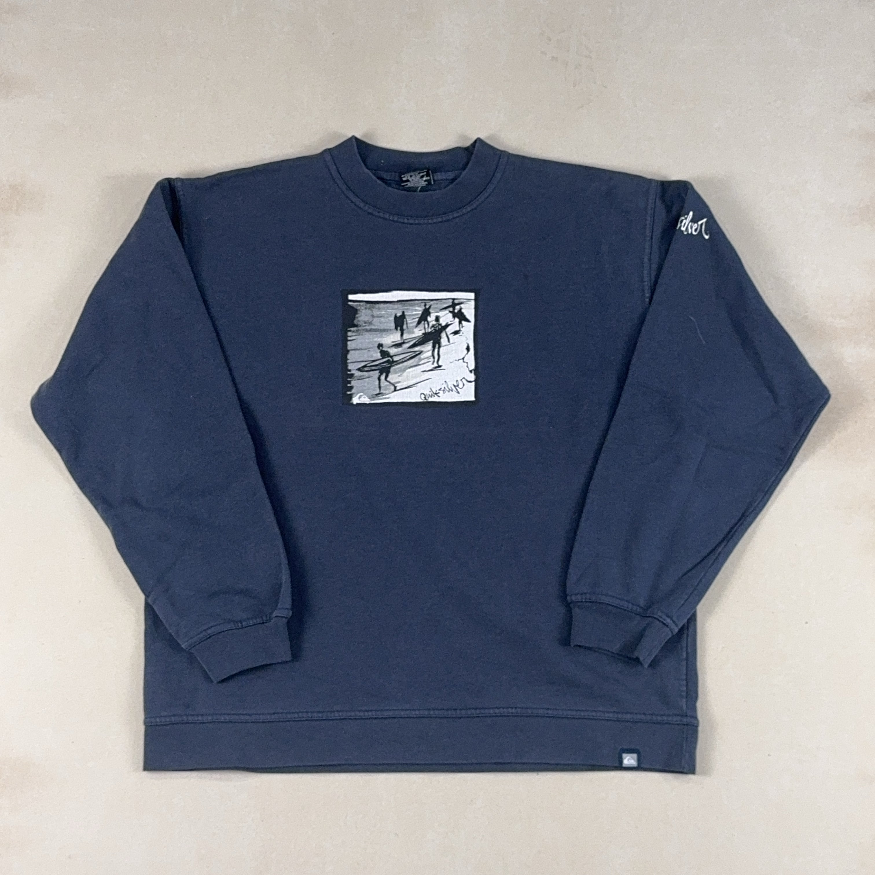 QUIKSILVER CREW - LARGE