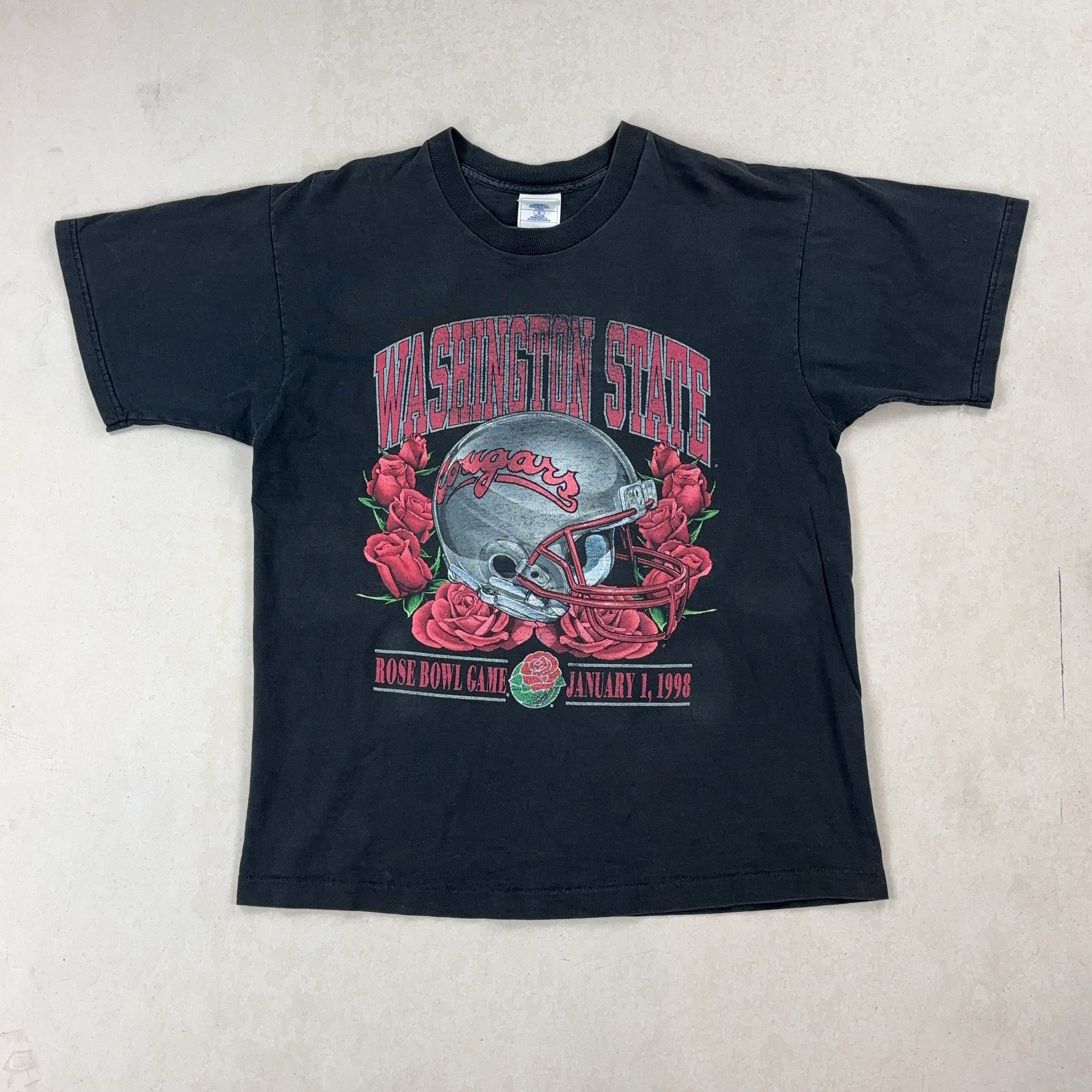 'WASHINGTON STATE COUGARS' TEE - LARGE