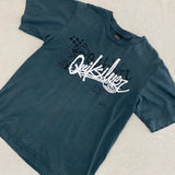 QUIKSILVER VINTAGE TEE GREEN MEDIUM