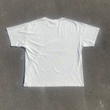 Chopped Maui Tee - Script - Surf Wax White