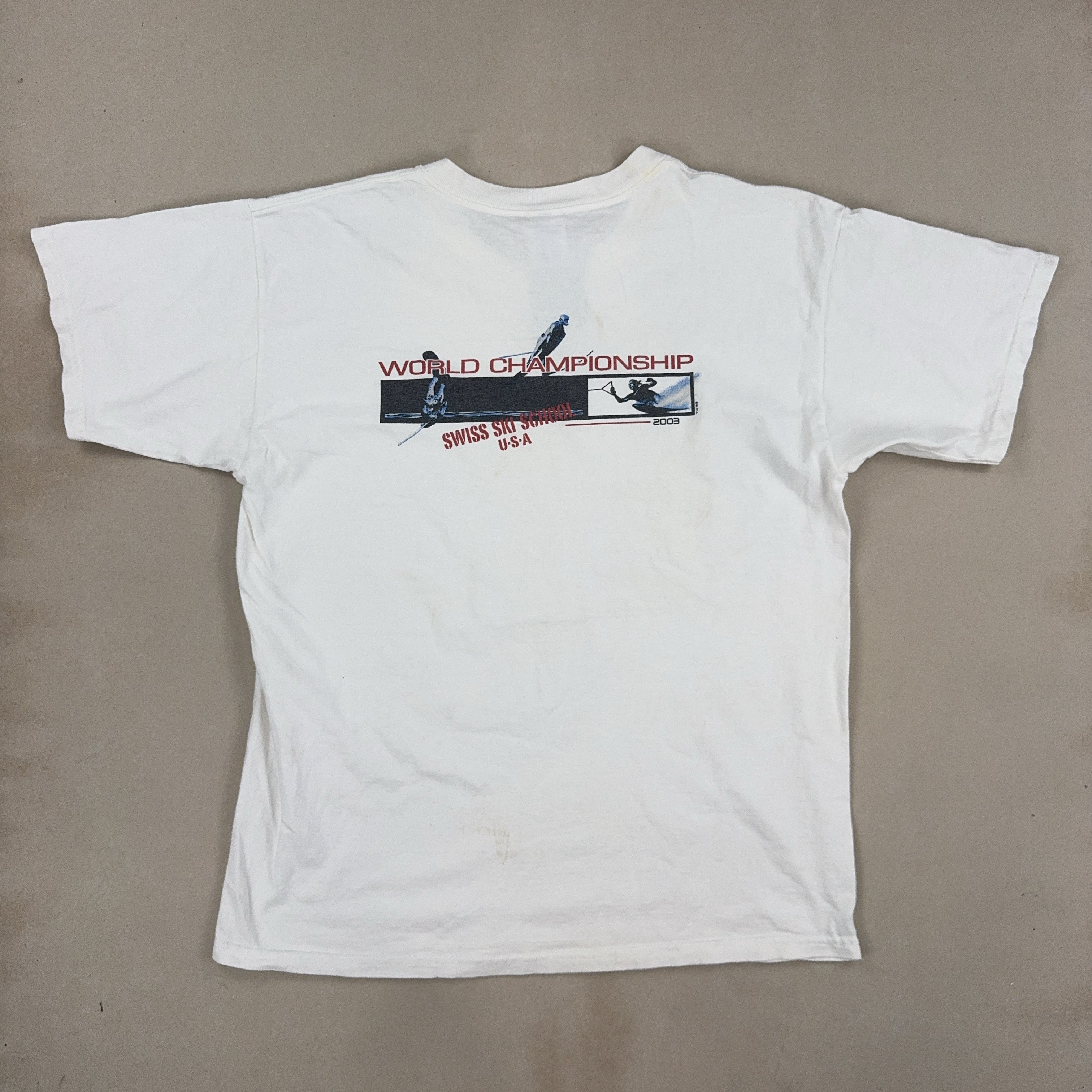 SKI WORLD CHAMPIONS TEE - LARGE