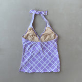 PLAID TANKINI - SMALL