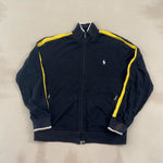 POLO RALPH LAUREN BLACK & YELLOW JACKET - LARGE