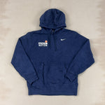 NIKE NAVY HOODIE - MEDIUM