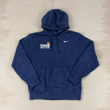 NIKE NAVY HOODIE - MEDIUM