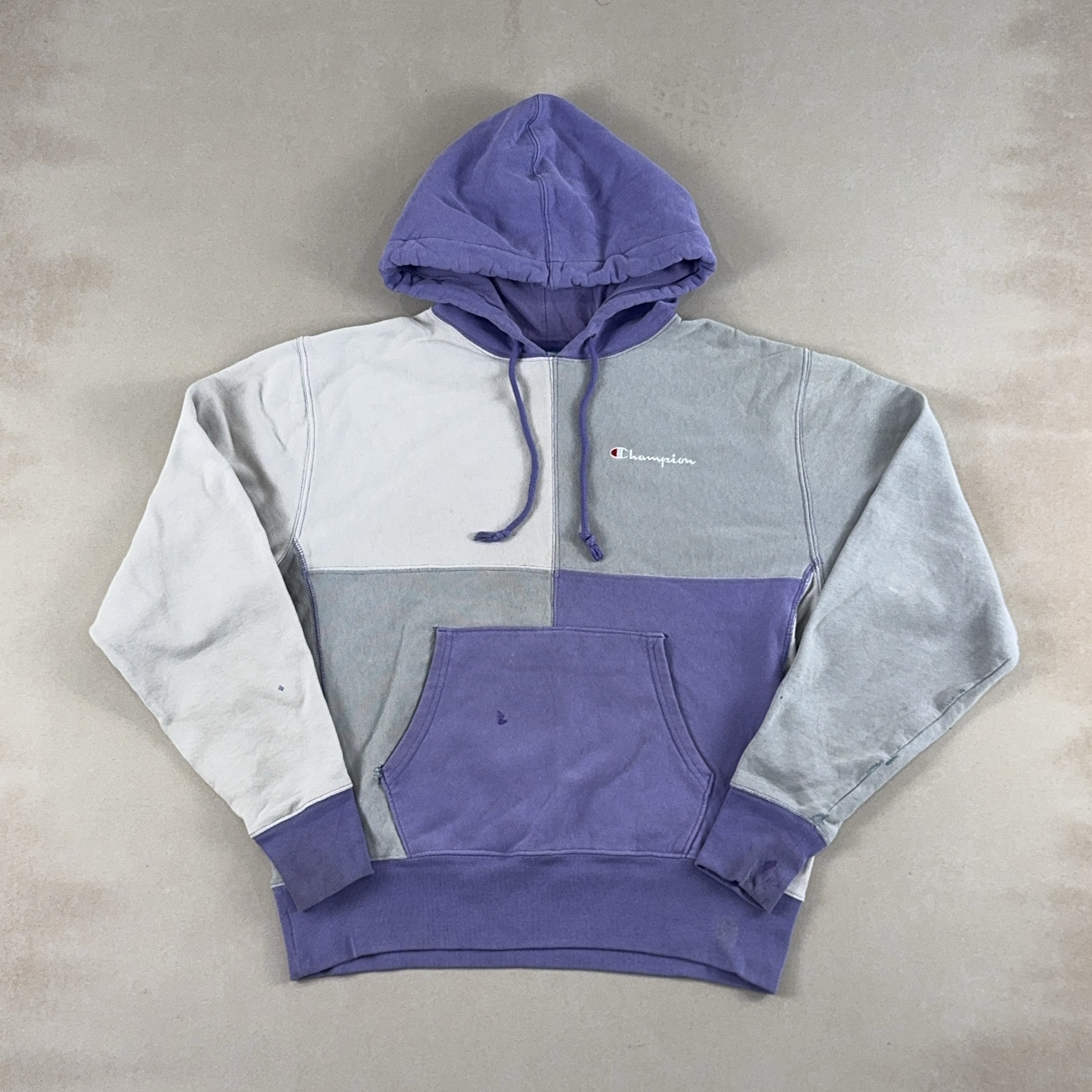 CHAMPION PATCH HOODIE - MEDIUM