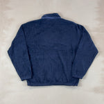 NAUTICA NAVY QUARTER ZIP - X LARGE
