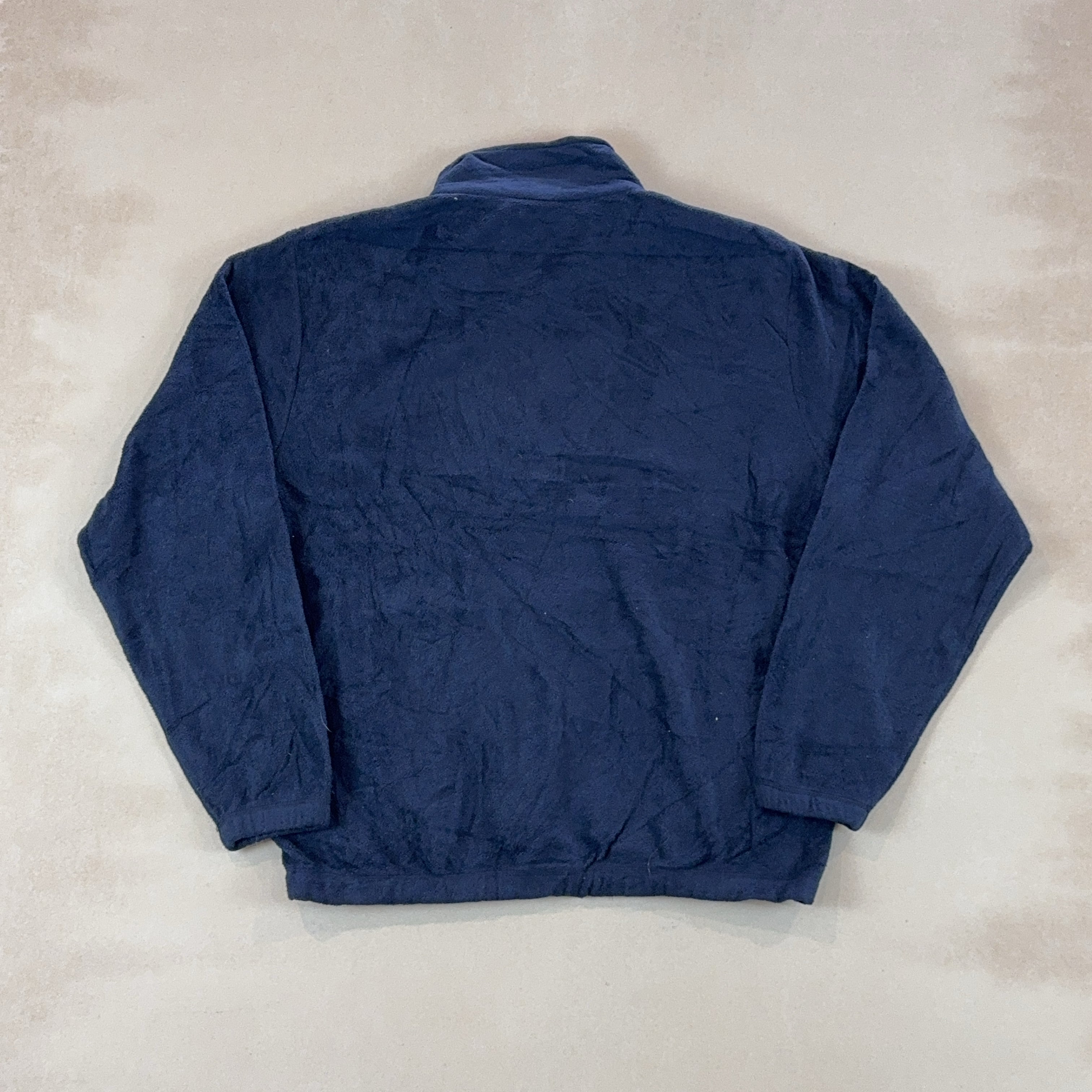 NAUTICA NAVY QUARTER ZIP - X LARGE